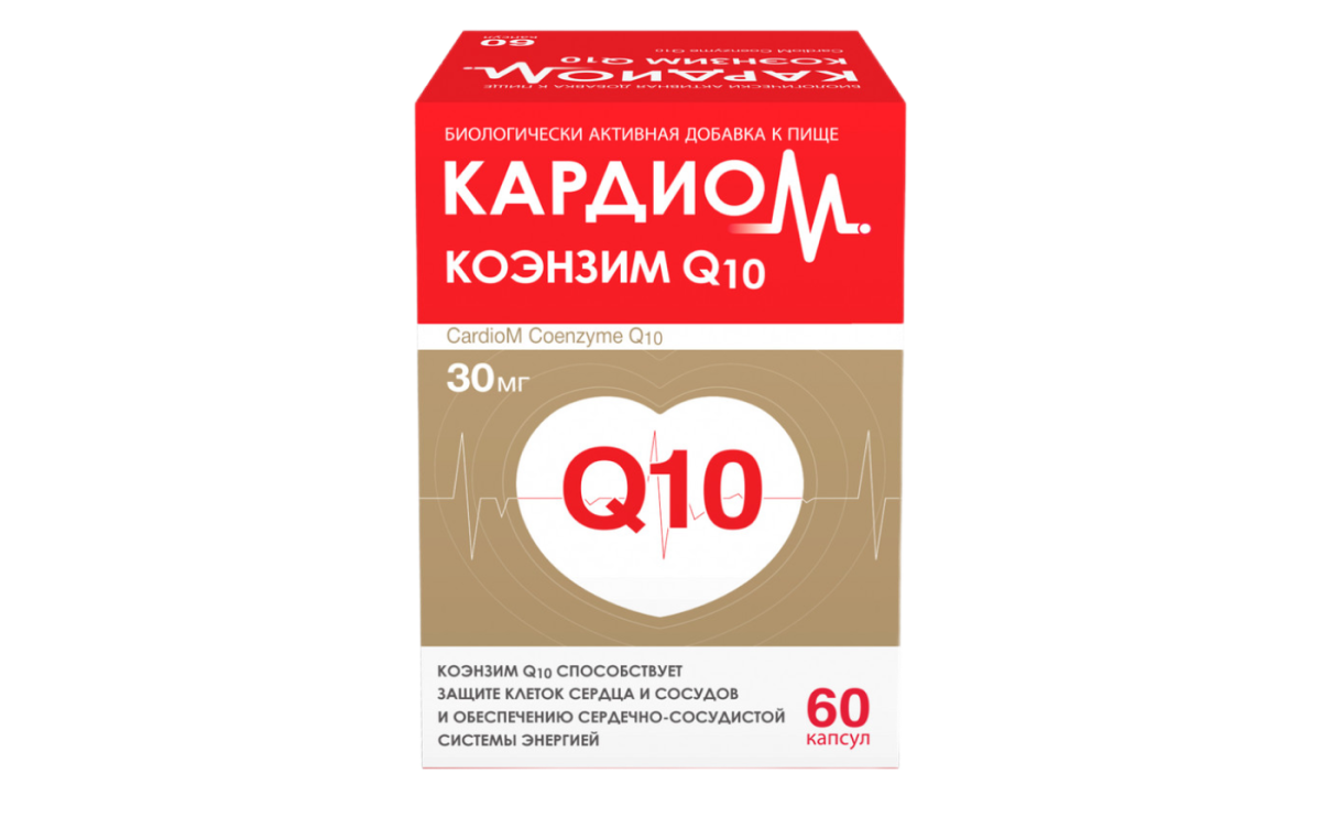 Кардиом Коэнзим, 60 капсул
