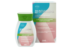 Дефемилема с антибактериальными компонентами