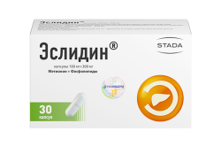 Эслидин, капсулы, (Производитель: АО «Нижфарм»)