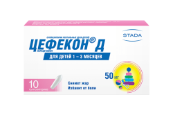 Цефекон Д, свечи, (Производитель: АО «Нижфарм»)
