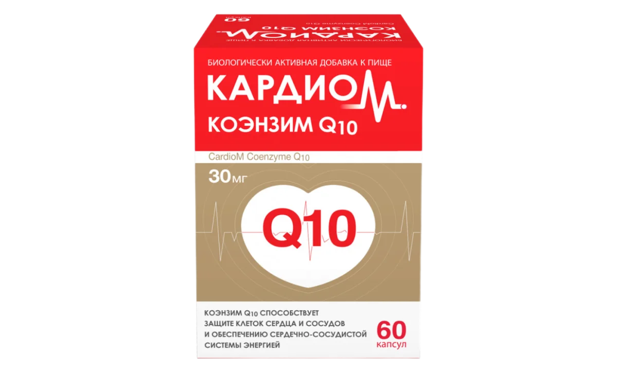 Кардиом Коэнзим, 60 капсул